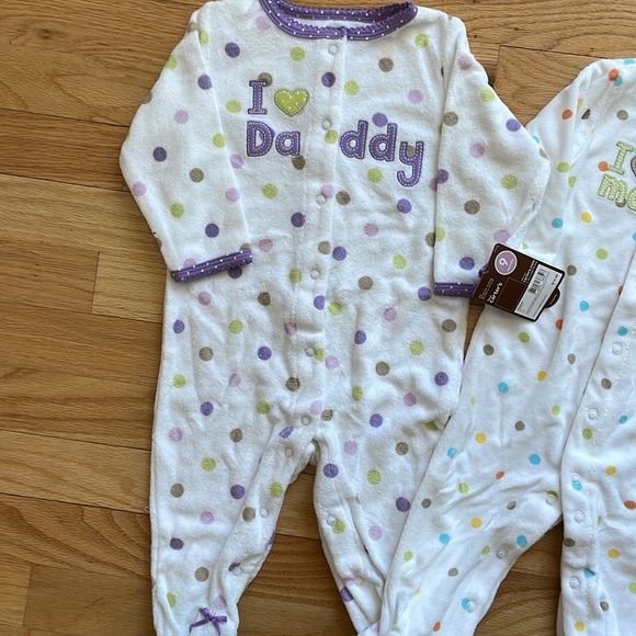 Set of 2 Quick Change Sleep & Play Onsies - 9M - Picture 2 of 6